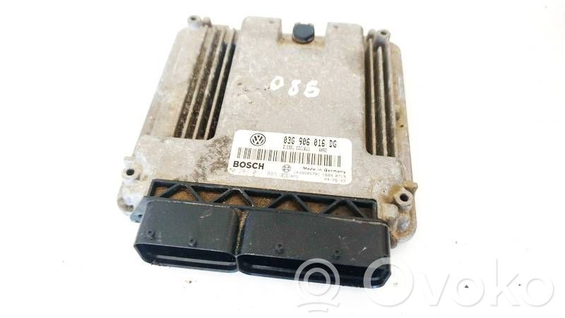 Engine control unit/module   03G906016DG,0281011885,0281011885,03G906016DG