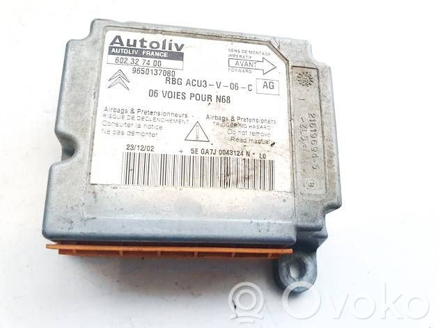 Citroen Xsara Picasso Unitate/modul de comandă airbaguri 