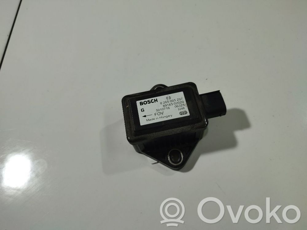 Toyota Avensis T250 Sensore di imbardata accelerazione ESP