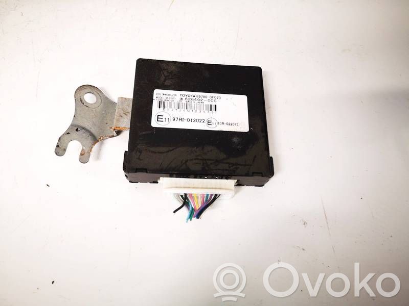 Toyota Corolla Verso AR10 Centralina/modulo immobilizzatore 