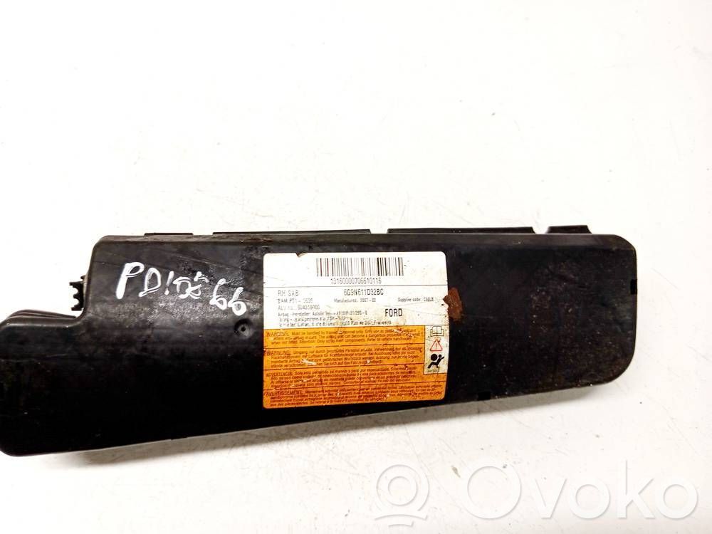Ford S-MAX Poduszka powietrzna Airbag fotela 