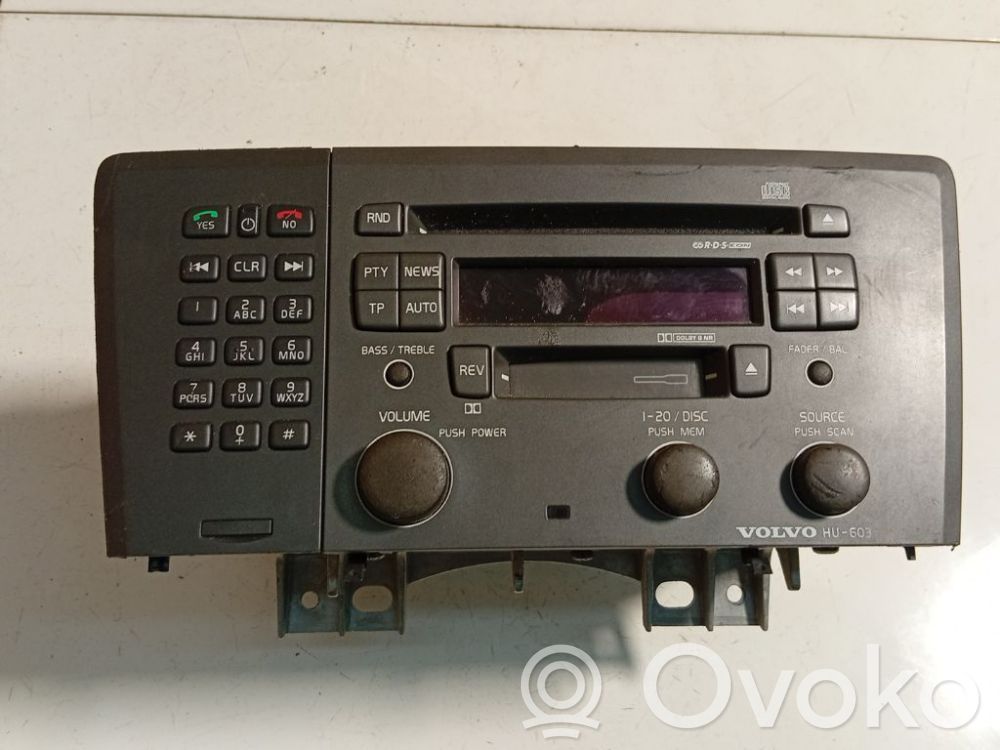 Volvo S60 Unité principale radio / CD / DVD / GPS