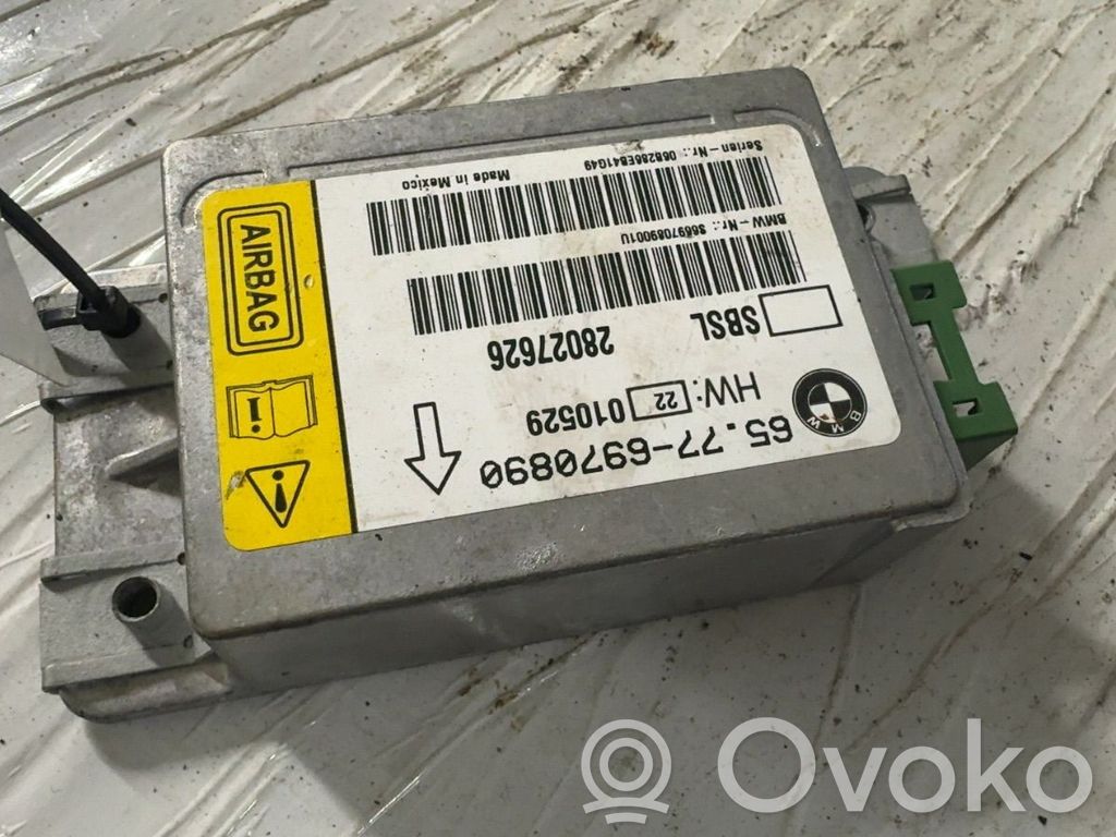 Airbag control unit/module   65776970890,28027626,010529,28027626,65776970890,SBSL