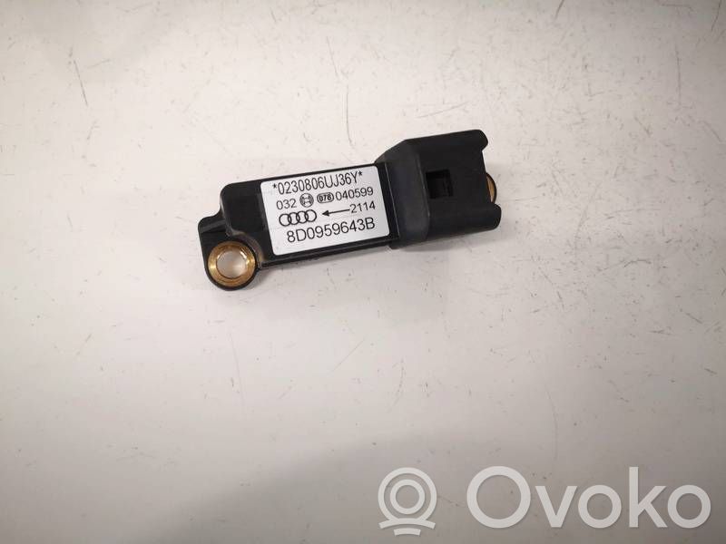 Sensor impacto/accidente para activar Airbag   8D0959643B,8D0959643B,8D0959643B