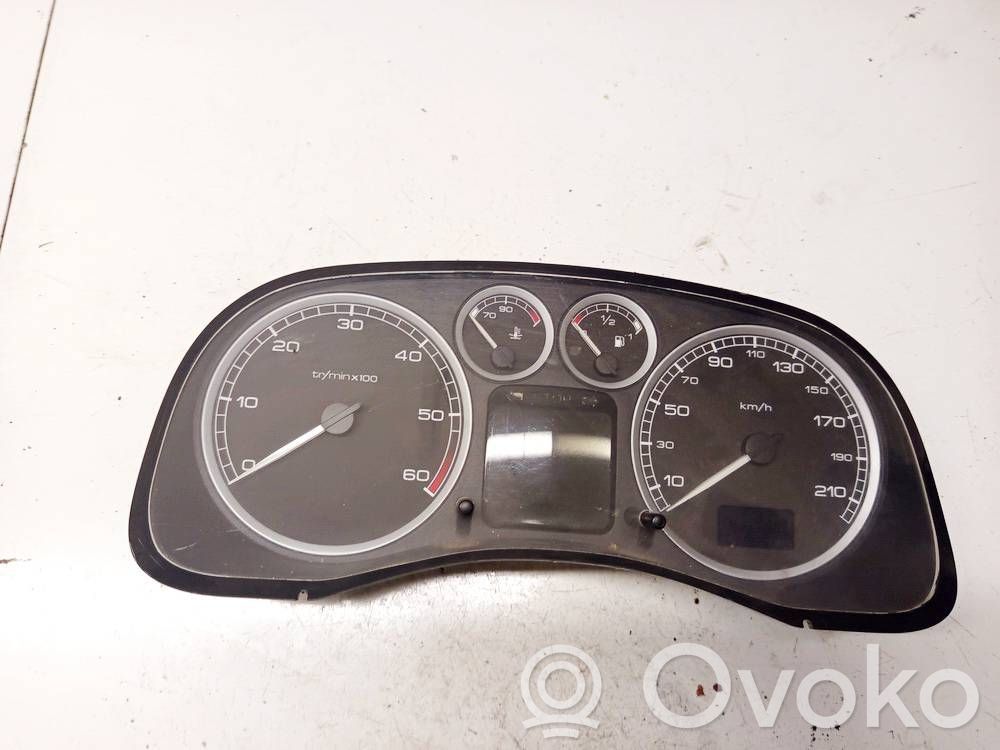 Peugeot 307 Vitezometru (grup de instrumente) 