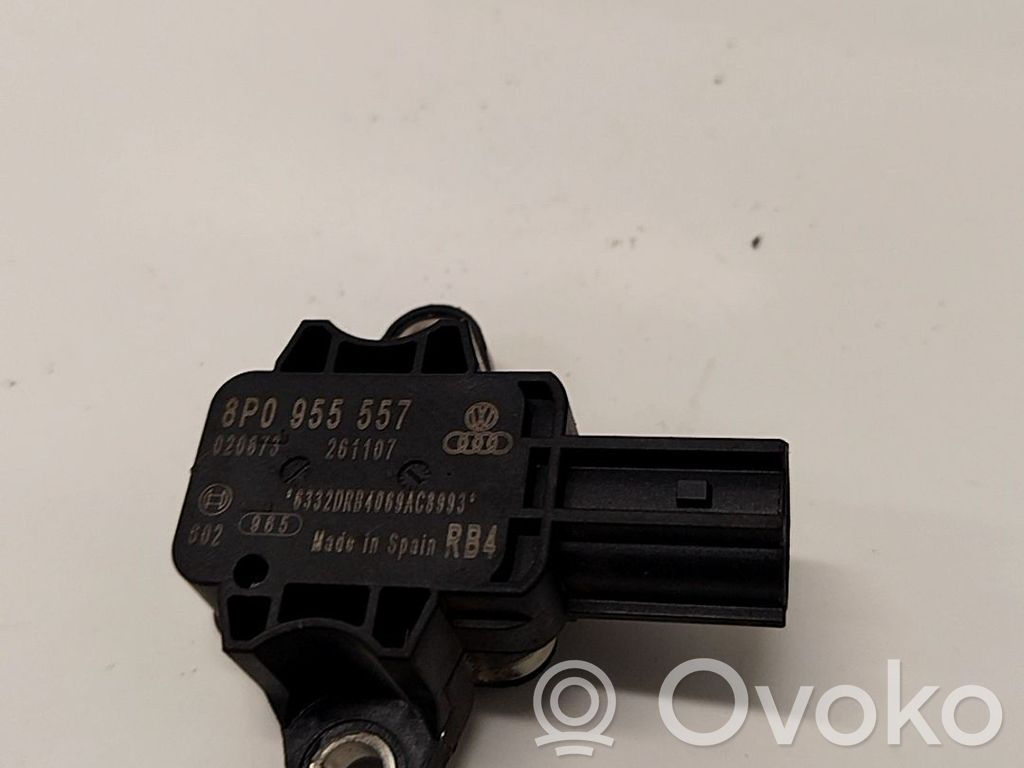 Sensor impacto/accidente para activar Airbag   8P0955557,8P0955557,8P0955557