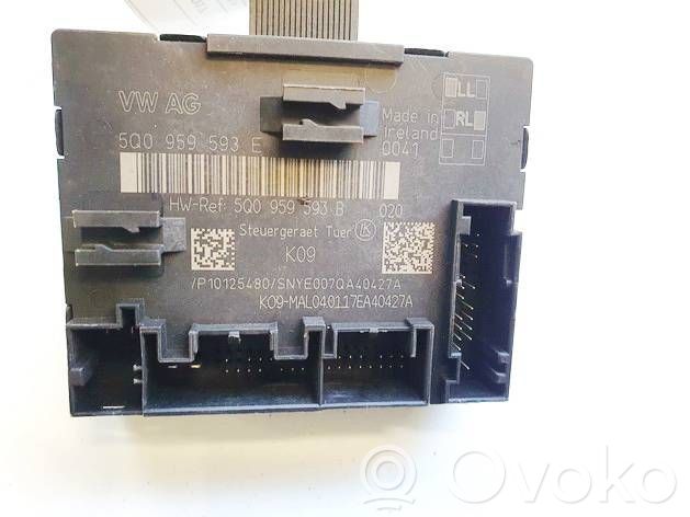 Unidad de control/módulo de la puerta   5Q0959593B,5Q0959593B,5Q0959593B,5Q0959593E