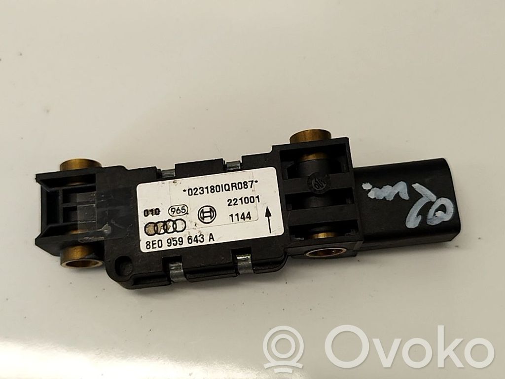 Sensor impacto/accidente para activar Airbag   8E0959643A,8E0959643A,8E0959643A
