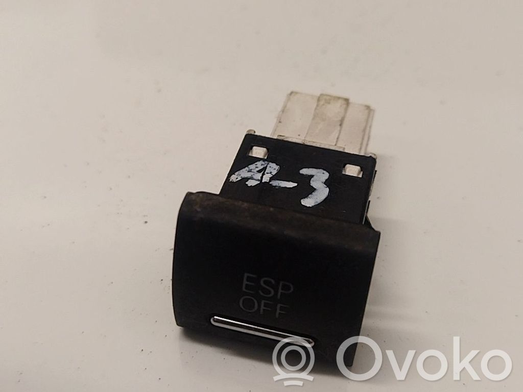 Audi A3 S3 8P Bouton interrupteur programme de stabilité ESP