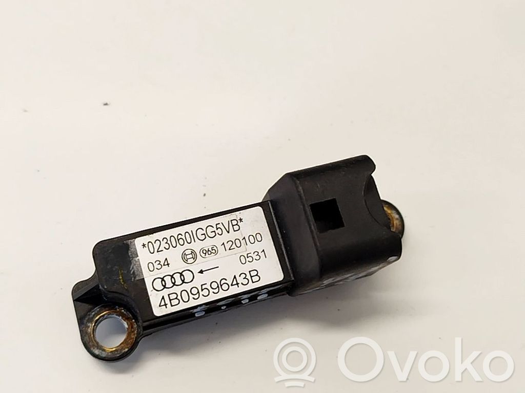 Senzor impact/declanșare airbag   4B0959643B,4B0959643B,4B0959643B