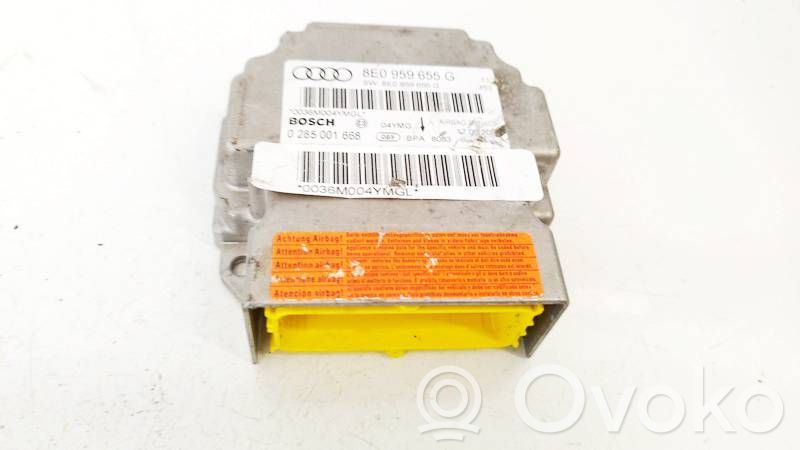 Module de contrôle airbag   8E0959655G,8E0959655G,0285001668,8E0959655G