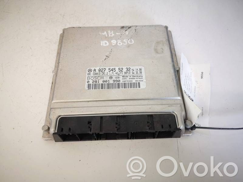Mercedes-Benz A W168 Unitate/modul de control motor 