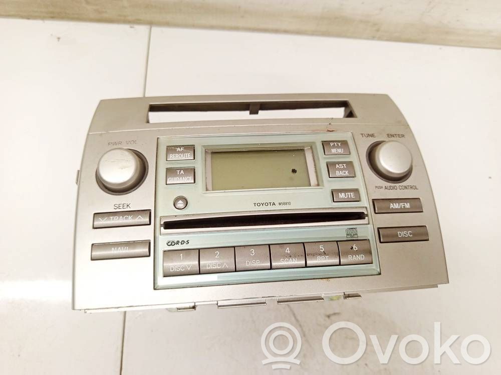 Toyota Corolla Verso AR10 Unità principale autoradio/CD/DVD/GPS