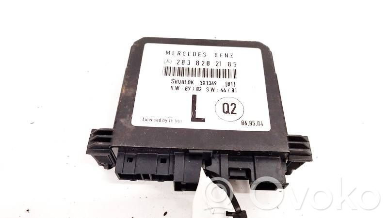 Mercedes-Benz C W203 Unité de commande module de porte