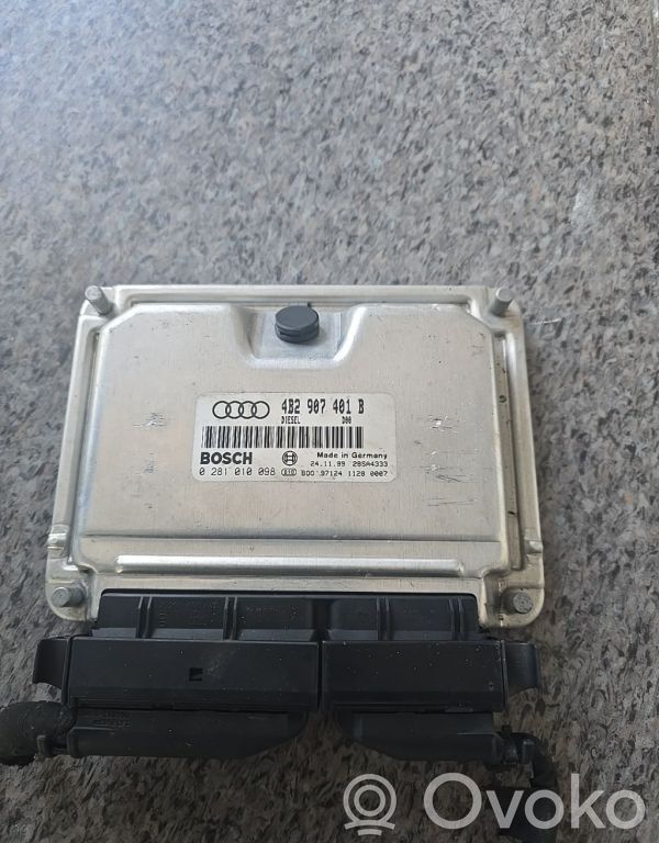 Unitate/modul de control motor   4B2907401B,0281010098,4B2907401B