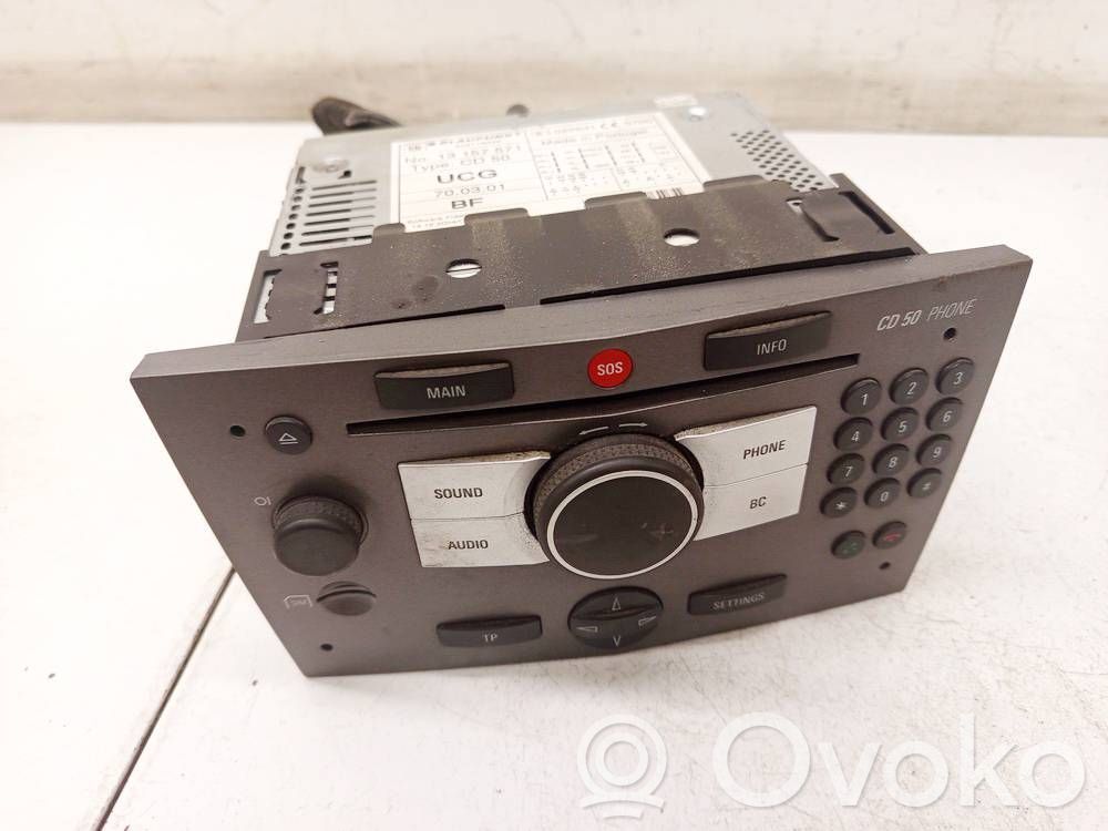 Opel Astra H Unità principale autoradio/CD/DVD/GPS 