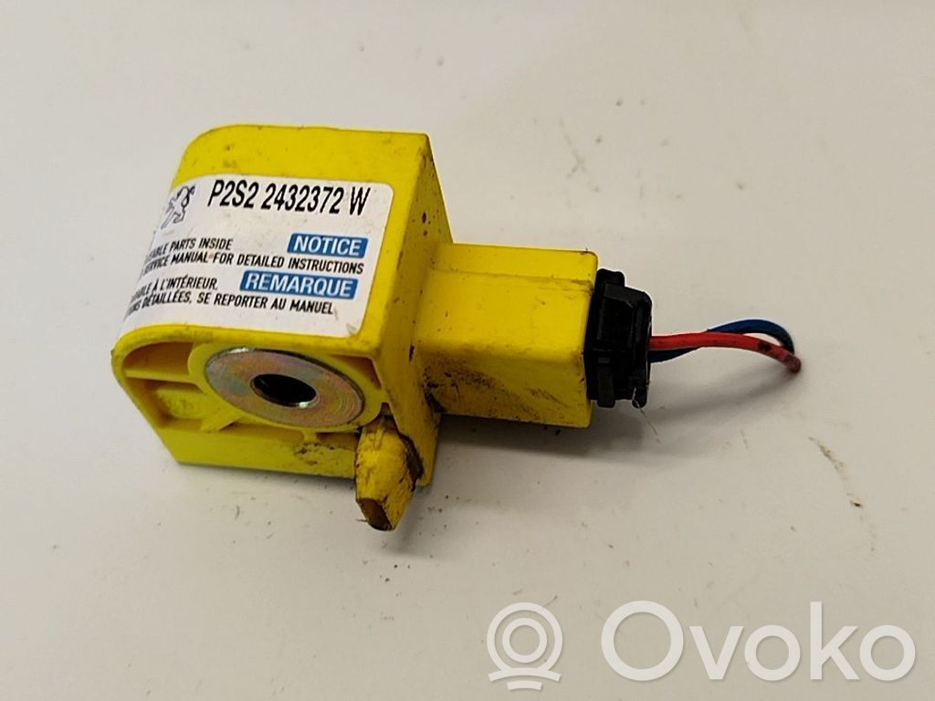 Peugeot 307 Airbagsensor Crashsensor Drucksensor 