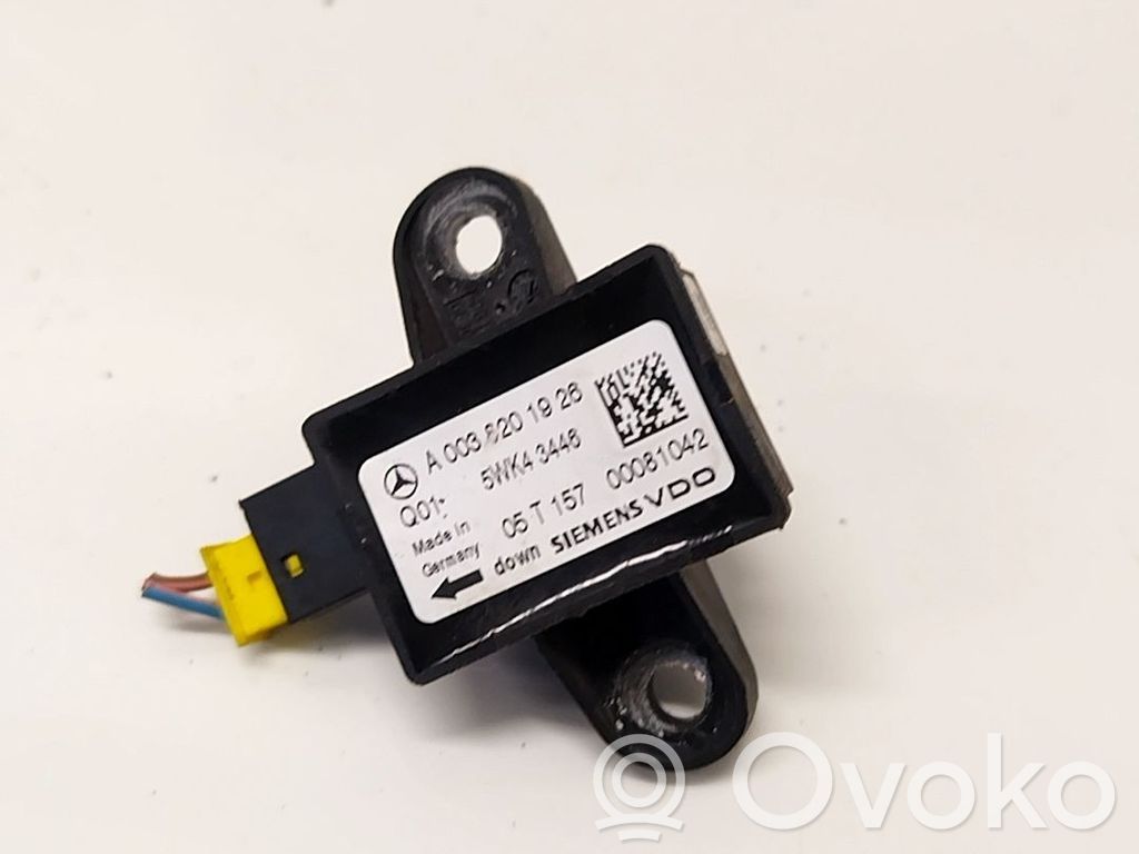 Mercedes-Benz C W203 Sensore d’urto/d'impatto apertura airbag