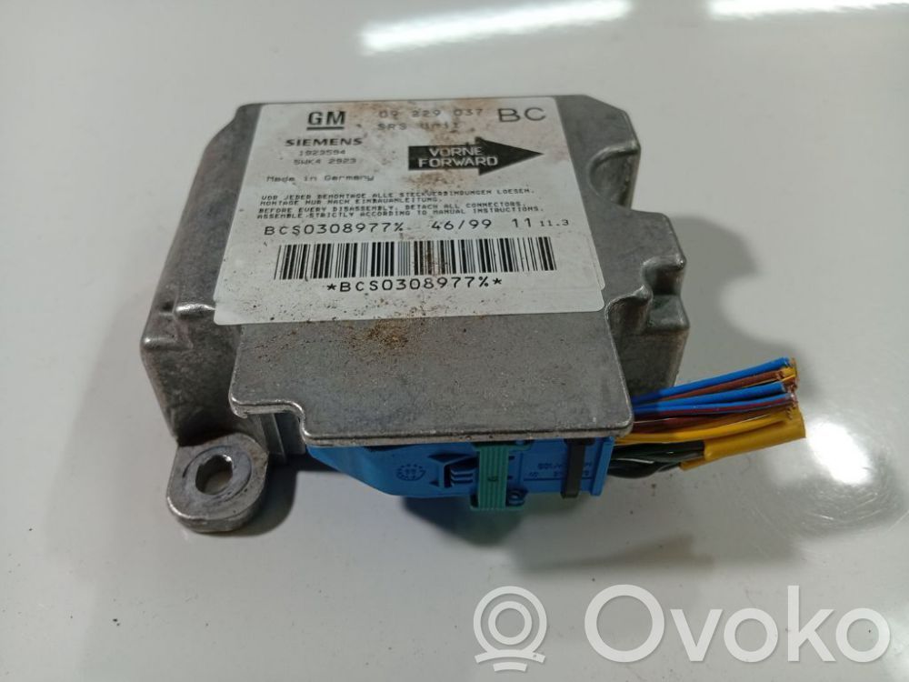 Centralina/modulo airbag   09229037,09229037,1923594,5WK42923,BCS0308977