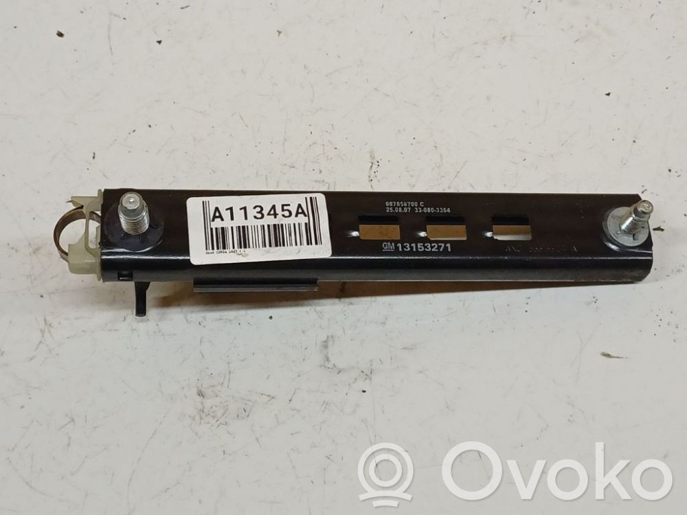 Opel Corsa D Riel de ajuste del cinturón de seguridad 