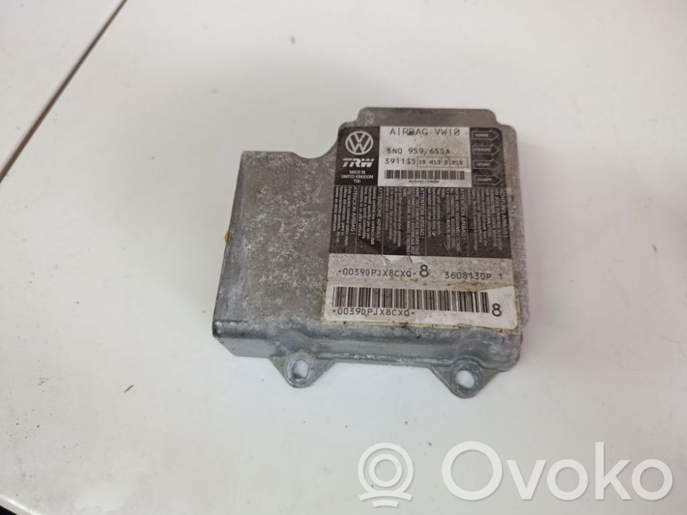 Volkswagen PASSAT B6 Centralina/modulo airbag 