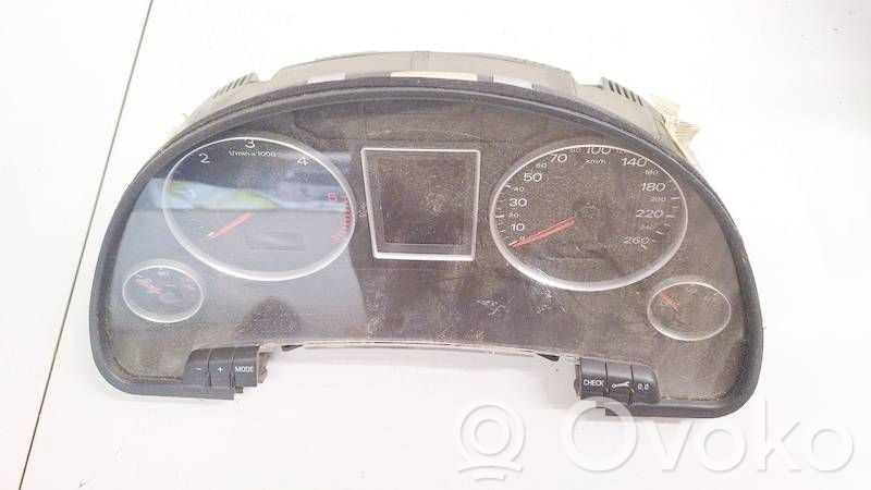 Audi A4 S4 B7 8E 8H Tachimetro (quadro strumenti) 