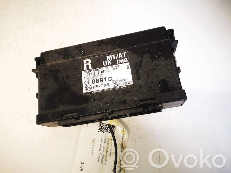 Autres unités de commande / modules   88281AG070,88281AG070,88281AG070,97RI010625,X1T17078H1