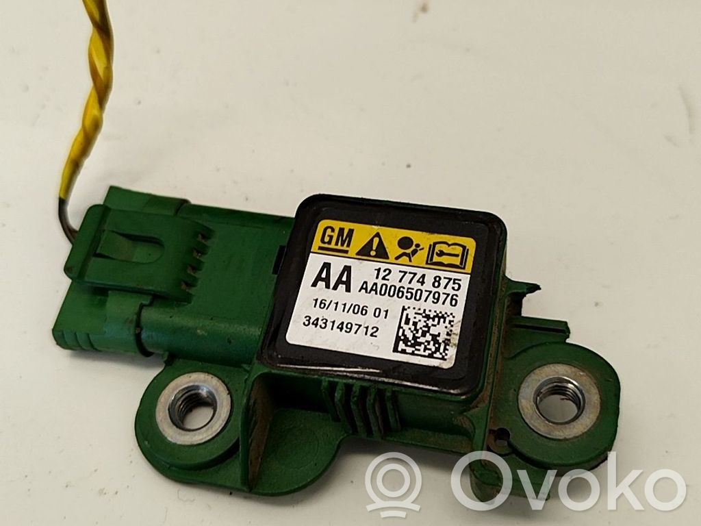 Sensor impacto/accidente para activar Airbag   12774875,AA006507976,12774875,AA006507976