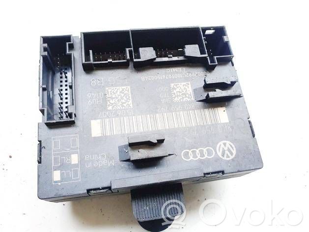 Unité de commande module de porte   8K0959792,8K0959792D,8K0959792,8K0959792D