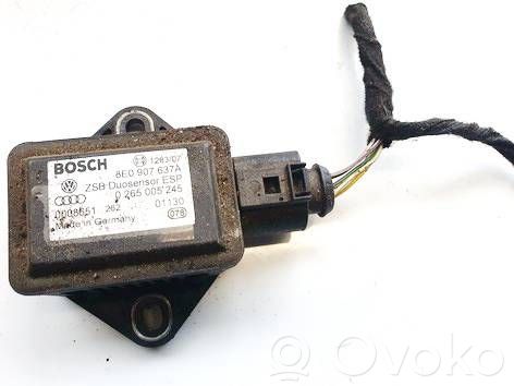 Audi A4 S4 B6 8E 8H Capteur de vitesse de lacet d'accélération ESP