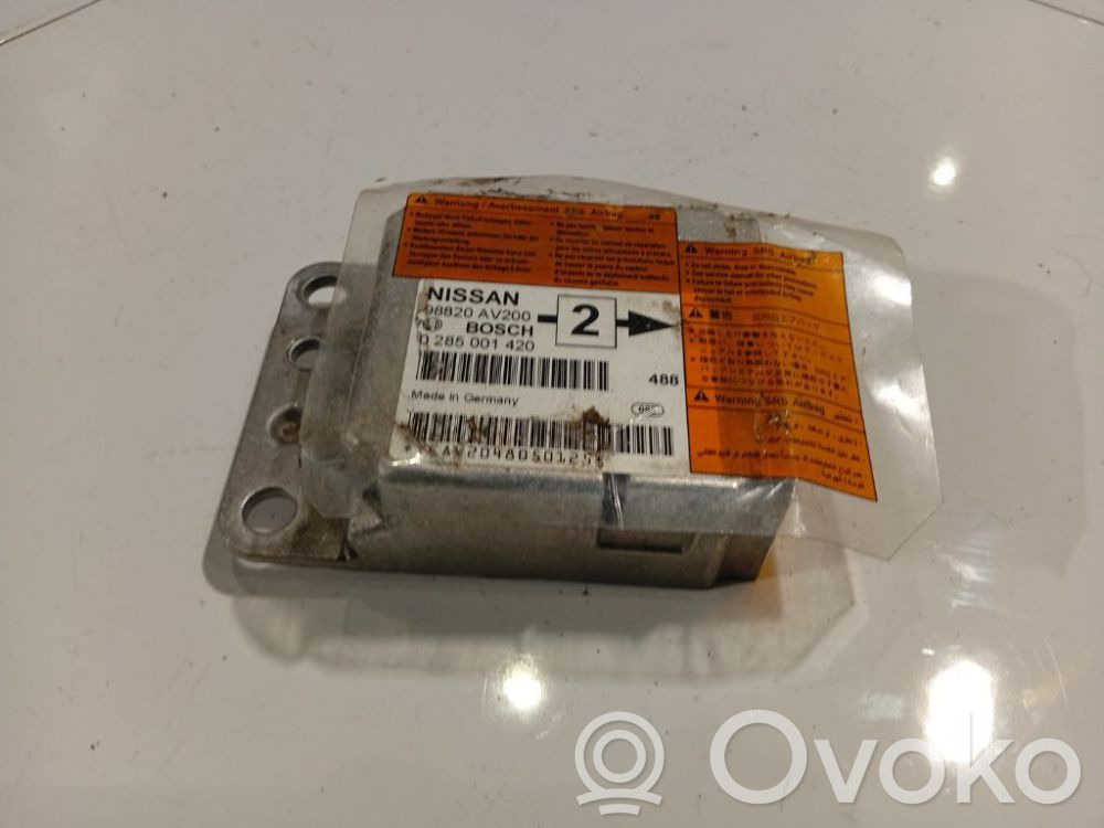 Nissan Primera Unitate/modul de comandă airbaguri 