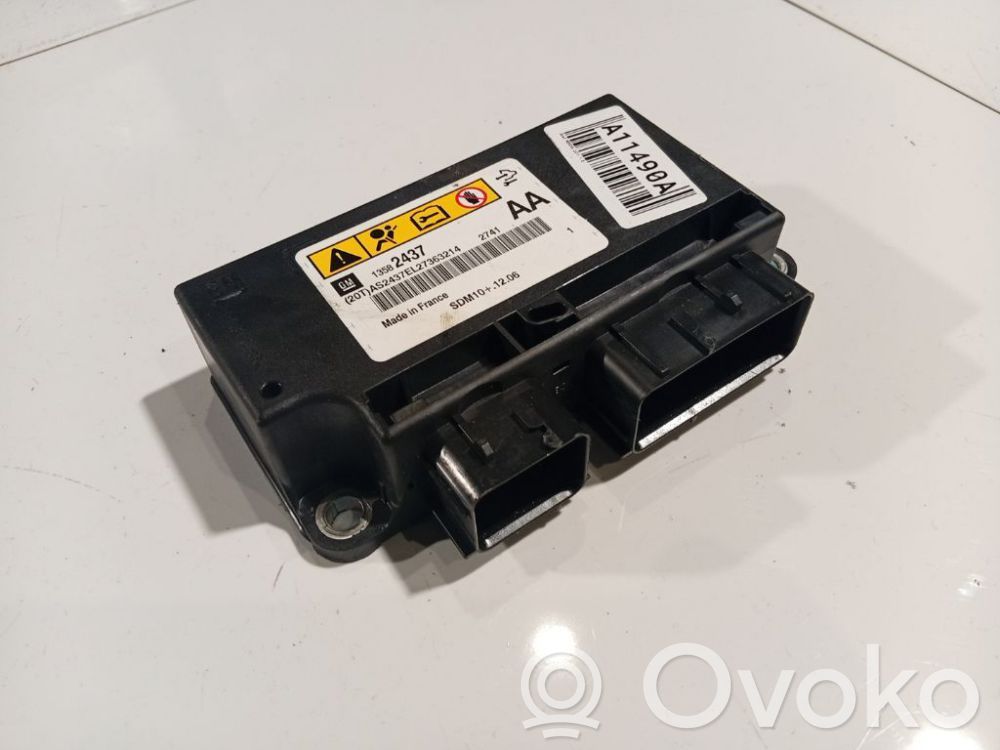 Unidad de control/módulo del Airbag   13582437,13582437,2741,AS2437EL27363214,SDM101206