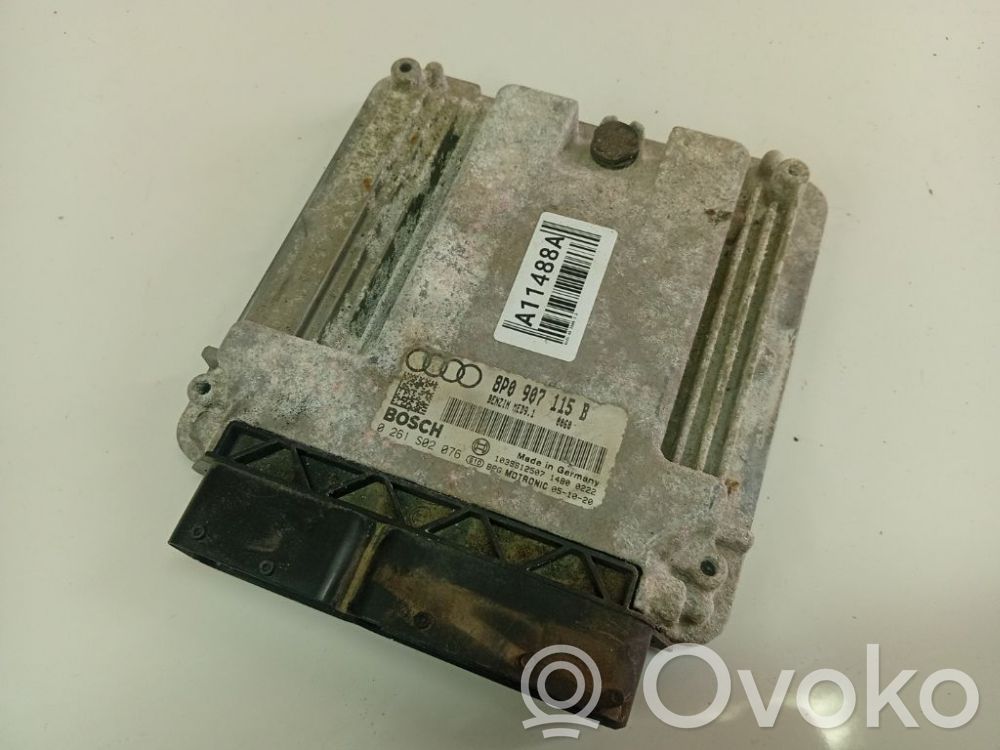 Sterownik / Moduł ECU   8P0907115B,1039S12507,14800222,8P0907115B,S02076