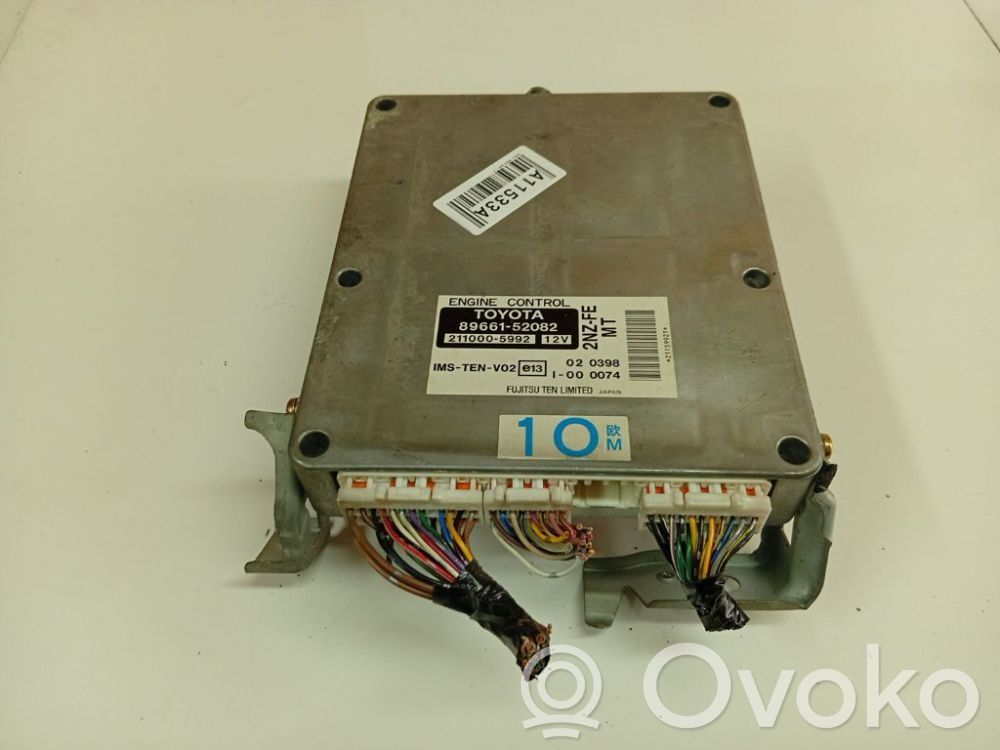 Toyota Yaris Unidad de control/módulo del motor 