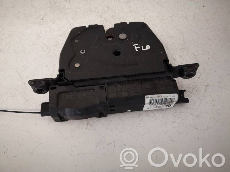 BMW 5 GT F07 Blocco/chiusura/serratura del portellone posteriore/bagagliaio 