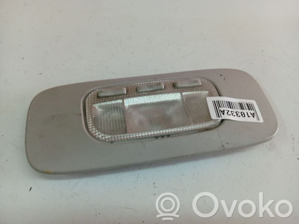 Peugeot 807 Éclairage lumière plafonnier avant 