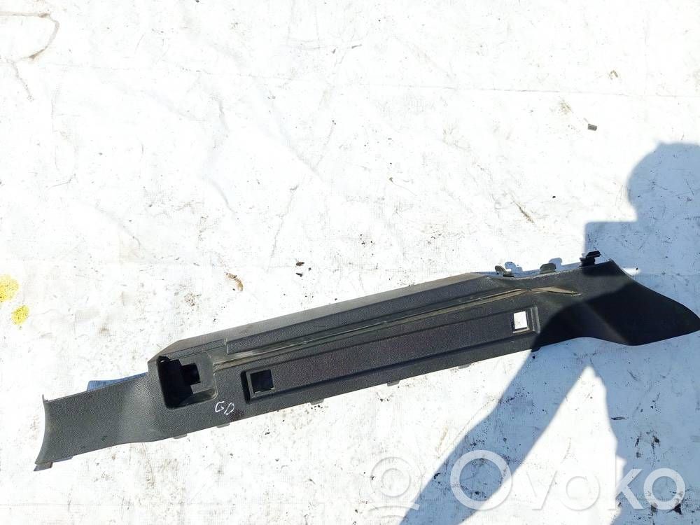 Opel Astra H Copertura del rivestimento del sottoporta posteriore 