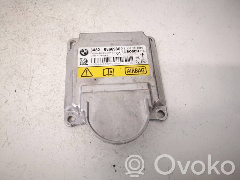 BMW 5 F10 F11 Sterownik / Moduł Airbag