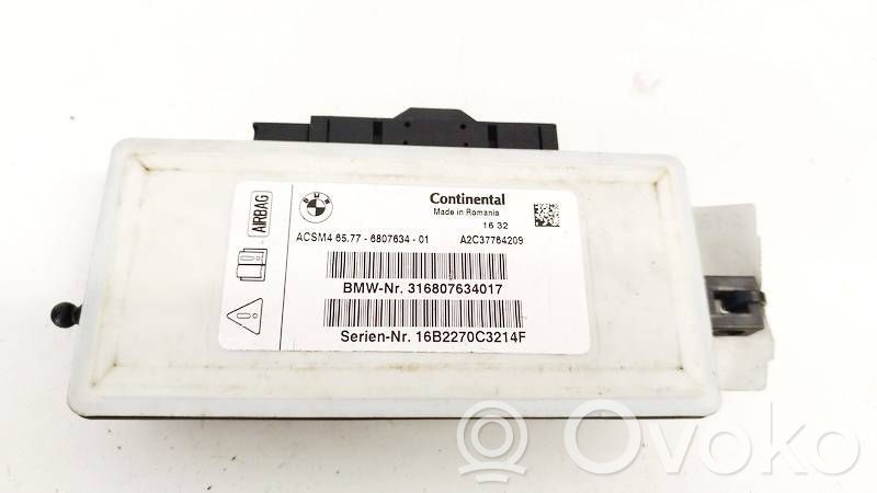 BMW 5 F10 F11 Centralina/modulo airbag