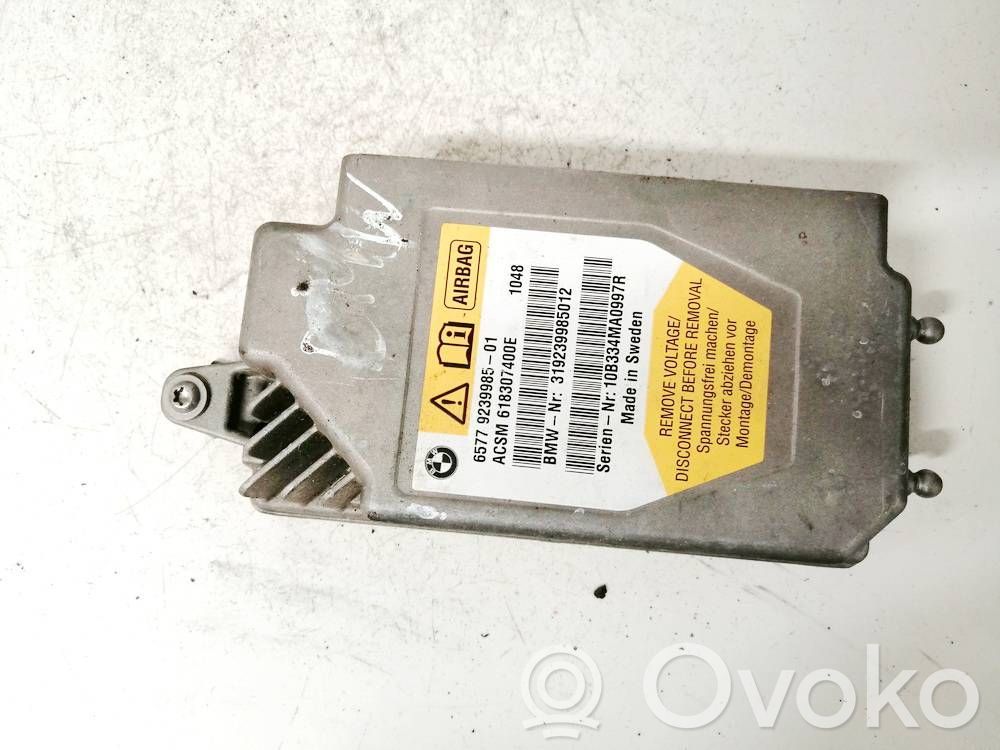 BMW 5 F10 F11 Centralina/modulo airbag 