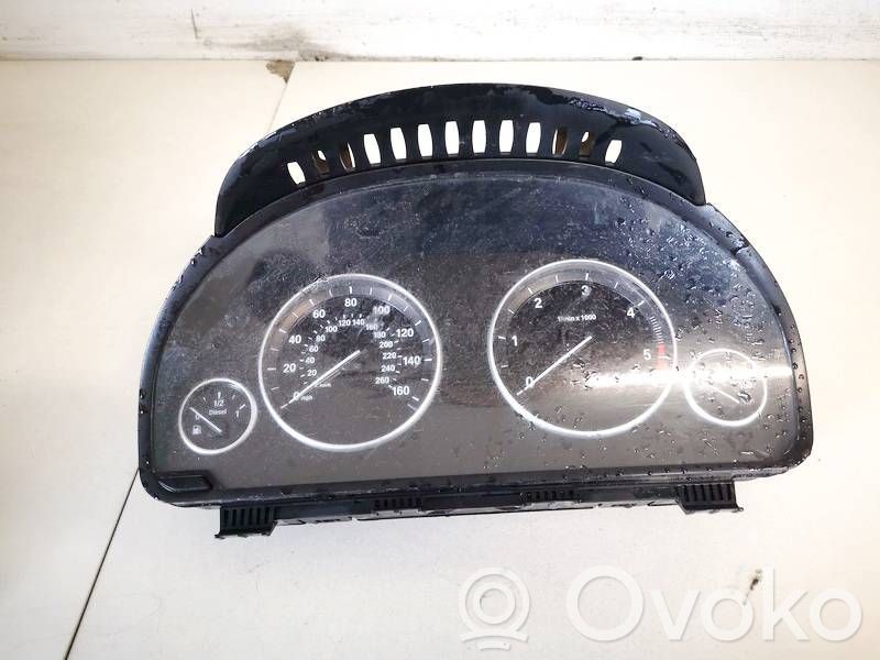 BMW 5 F10 F11 Compteur de vitesse tableau de bord