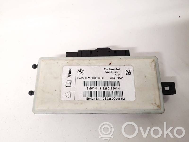 BMW 5 F10 F11 Centralina/modulo airbag
