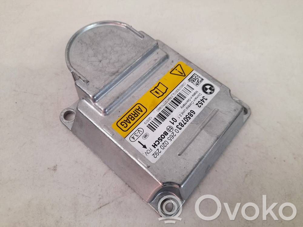 BMW 5 F10 F11 Unitate/modul de comandă airbaguri 