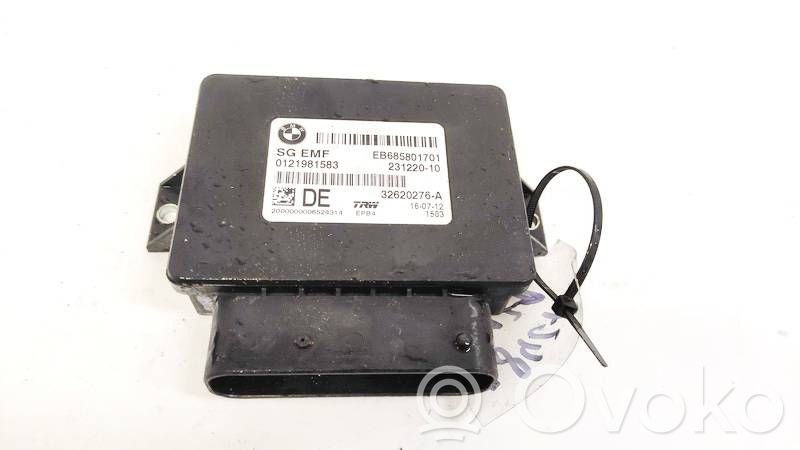 BMW 5 GT F07 Module de frein de stationnement 