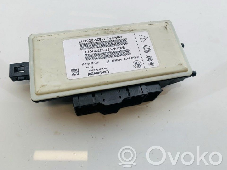 BMW 5 F10 F11 Unitate/modul de comandă airbaguri 
