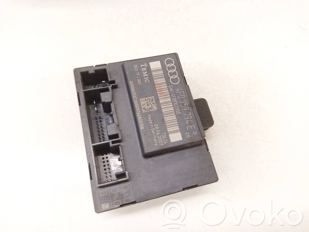 Audi A6 S6 C6 4F Unitate/modul comandă uși