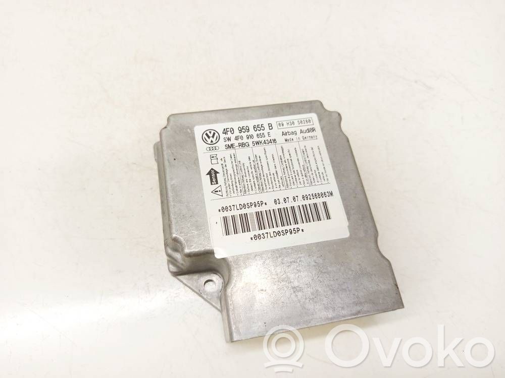 Audi A6 S6 C6 4F Centralina/modulo airbag