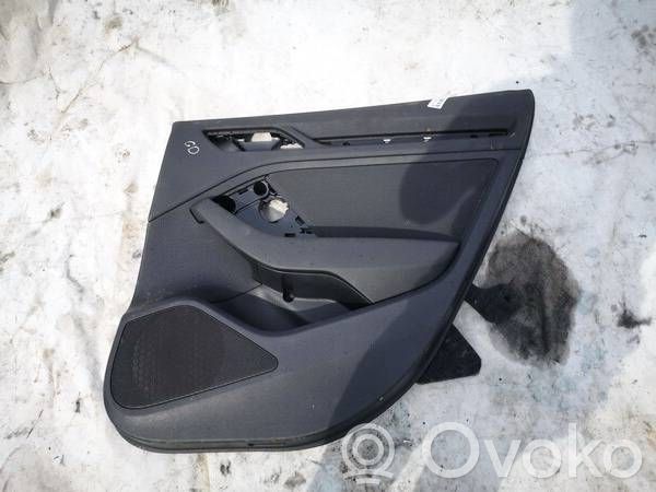 Audi A3 S3 8V Moldura del tarjetero de la puerta trasera