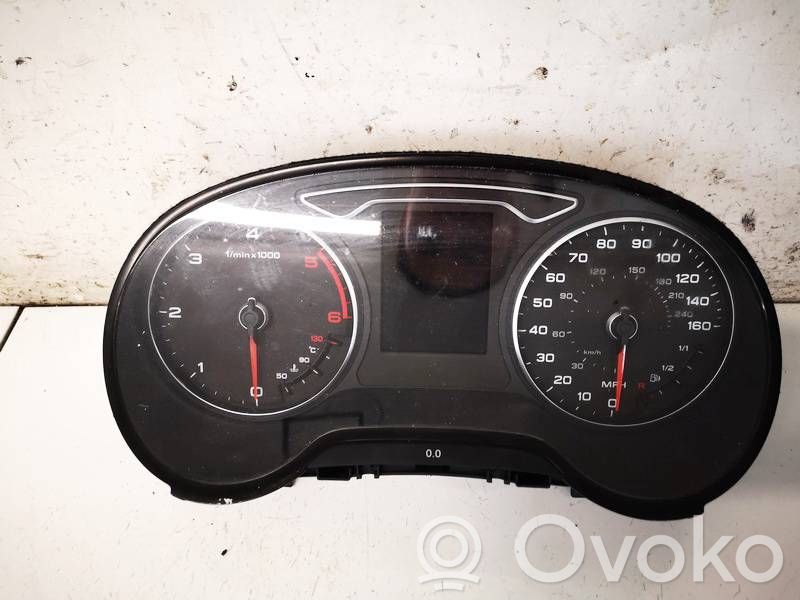 Audi A3 S3 8V Tachimetro (quadro strumenti) 