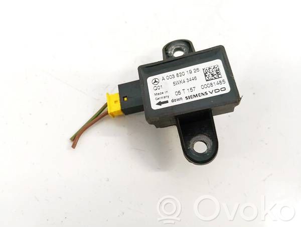 Mercedes-Benz S W221 Sensore d’urto/d'impatto apertura airbag
